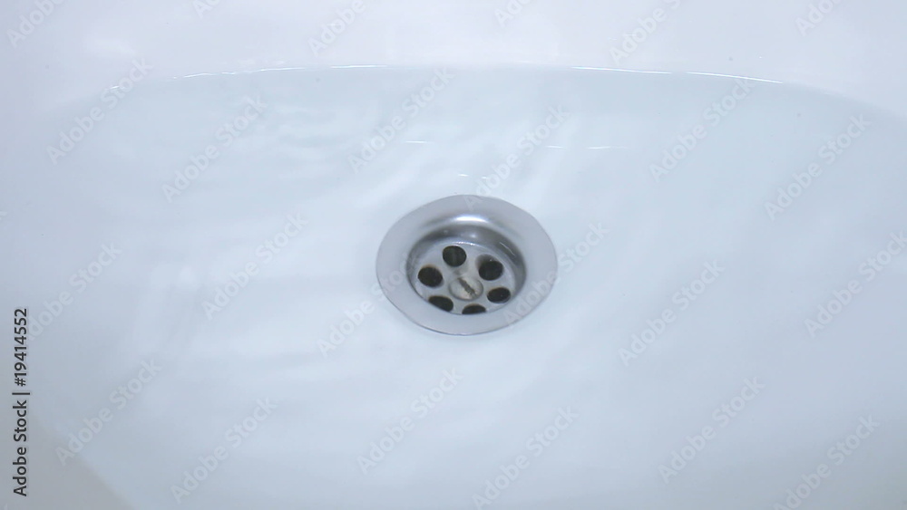 flush water in sink flush water in sink