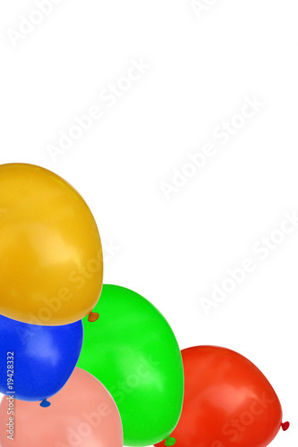 Party balloon border
