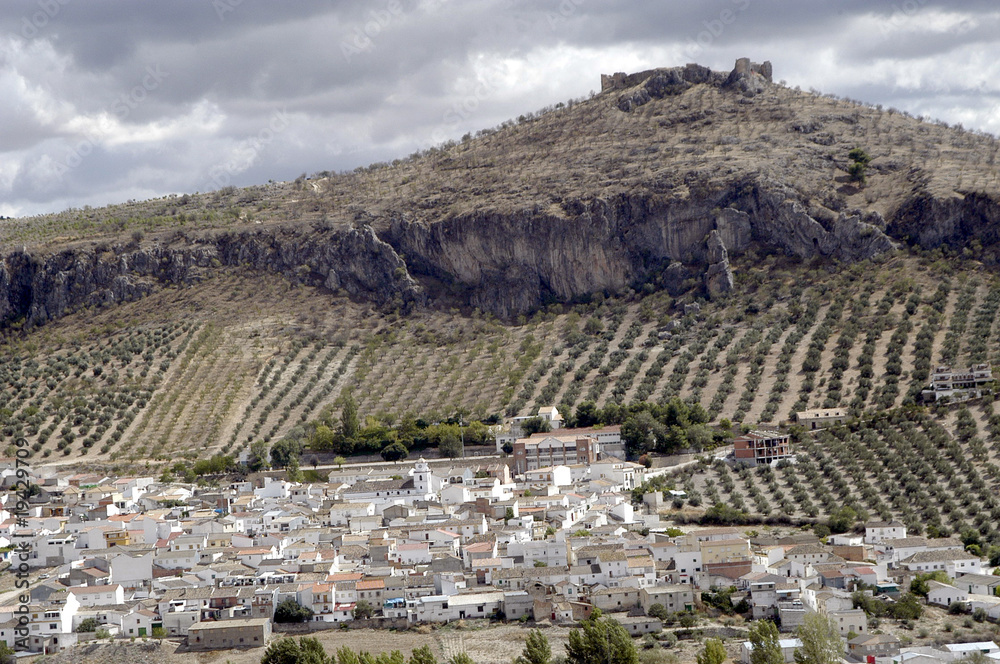 Obraz premium Vista general del municipio de Píñar 11