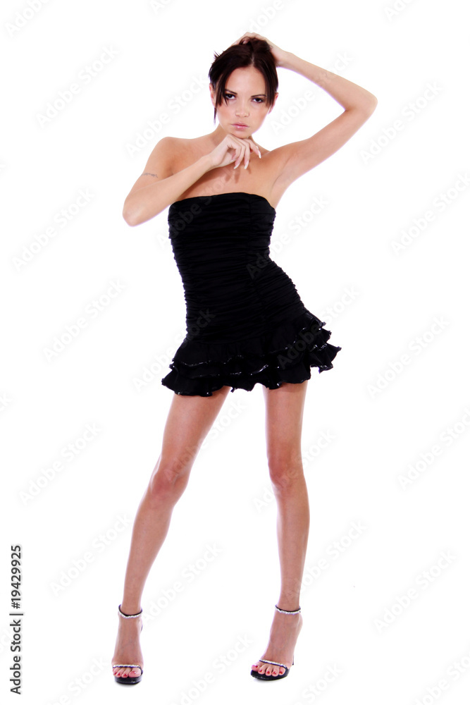 Full length portrait of an attractive woman Full length portrait of an attractive woman