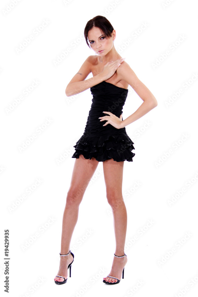 Full length portrait of an attractive woman Full length portrait of an attractive woman