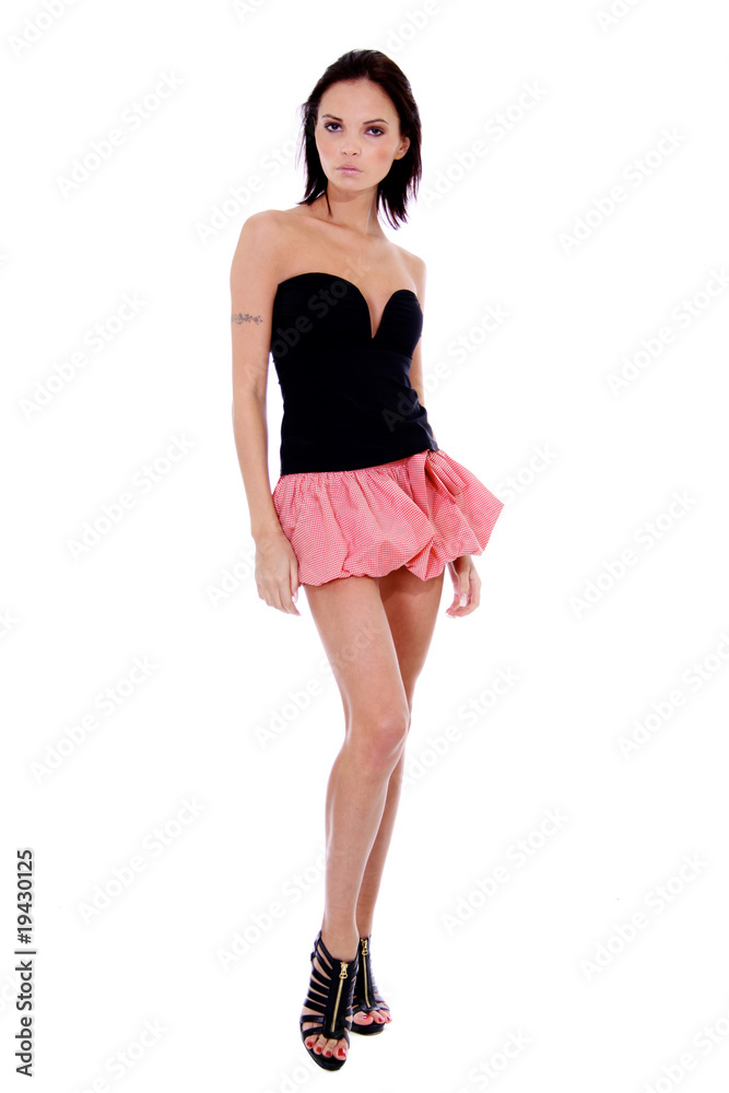 Full length portrait of an attractive woman Full length portrait of an attractive woman