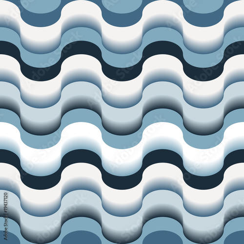 Seamless abstract blue swirl texture