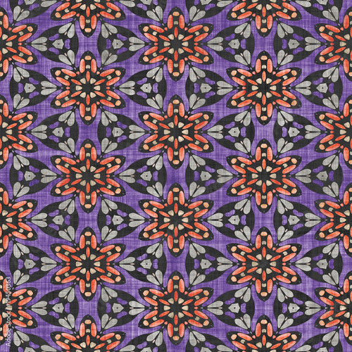 Colorful printed cloth