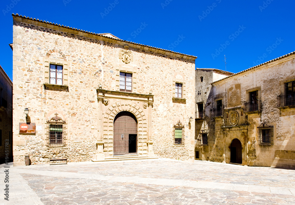 Episcopal Palace, Caceres, Extremadura, Spain