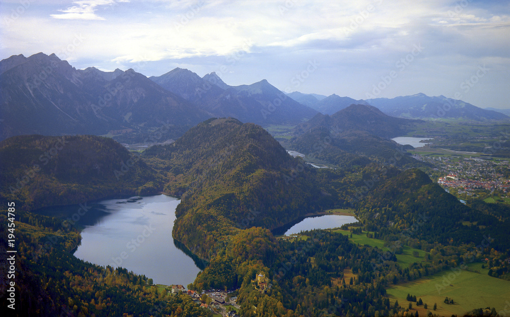 Seenlandschaft bei Füssen Seenlandschaft bei Füssen