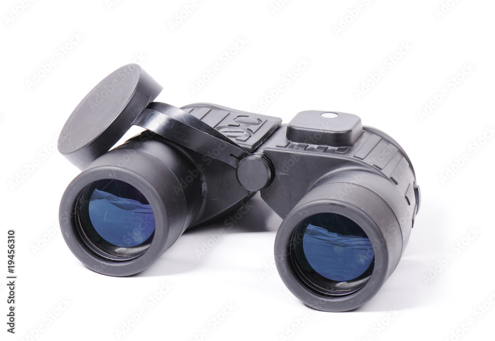 Binoculars isolated