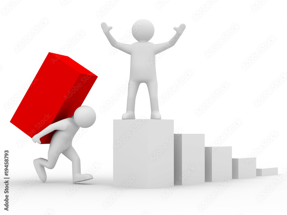 financial diagramme on white background. Isolated 3D image financial diagramme on white background. Isolated 3D image