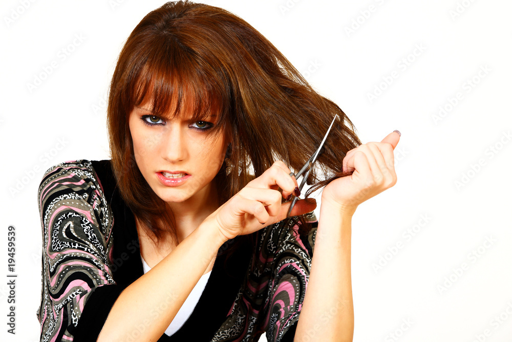 Obraz premium Wütend