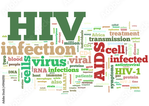 Obraz na płótnie hiv