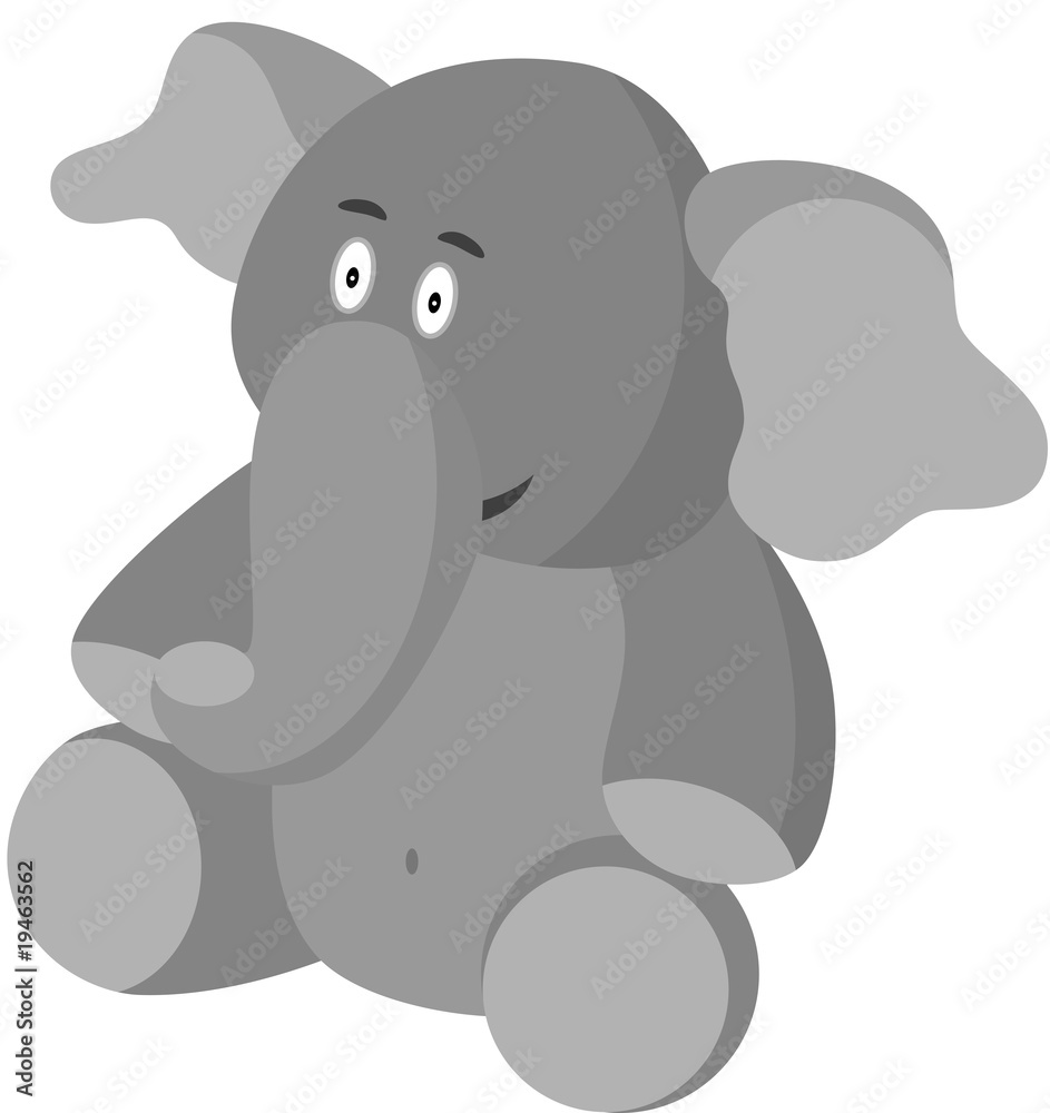 Obraz premium Cartoon Elephant