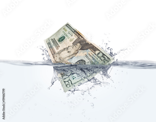 Money on water