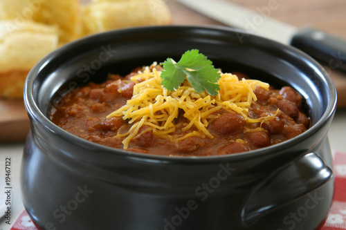 Foto Chili and Corn Bread