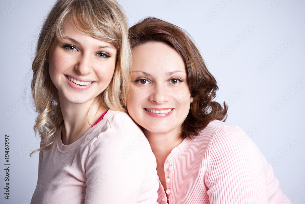 Mother and daughter Mother and daughter