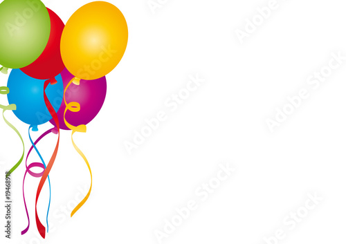 bunte Luftballons