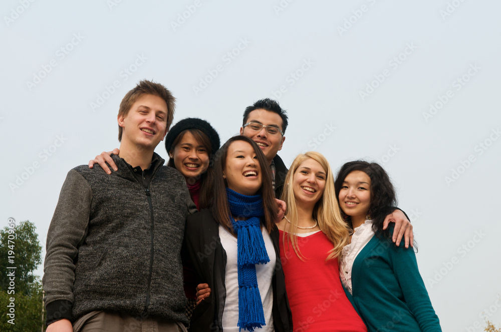 Group of Students standing