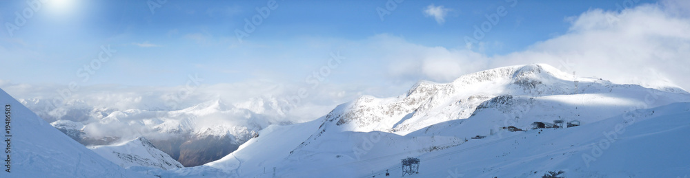 Fototapeta premium MONTAGNE-PANORAMIQUE