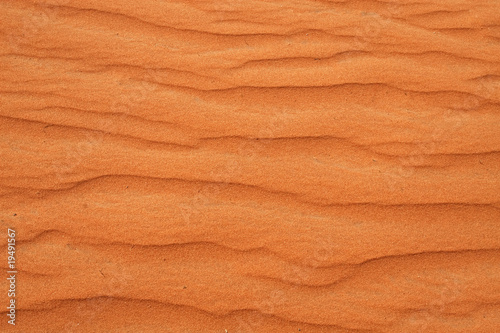 Red sand desert