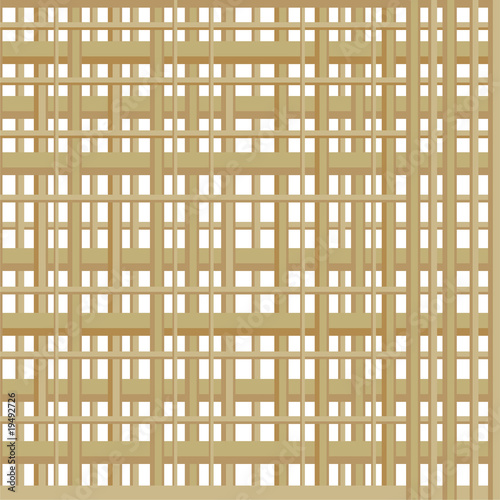 Straw seamless texture. Vector
