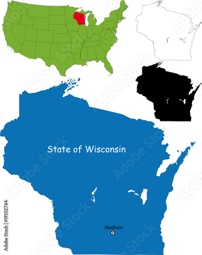 State of Wisconsin, USA photo