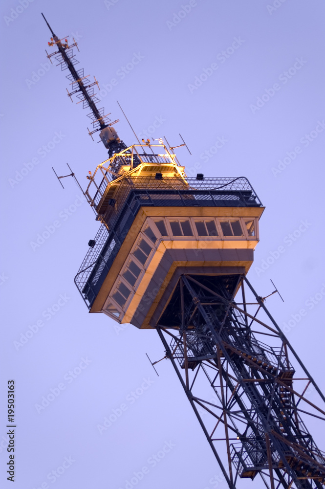 Fototapeta premium radio tower Berlin west 9th