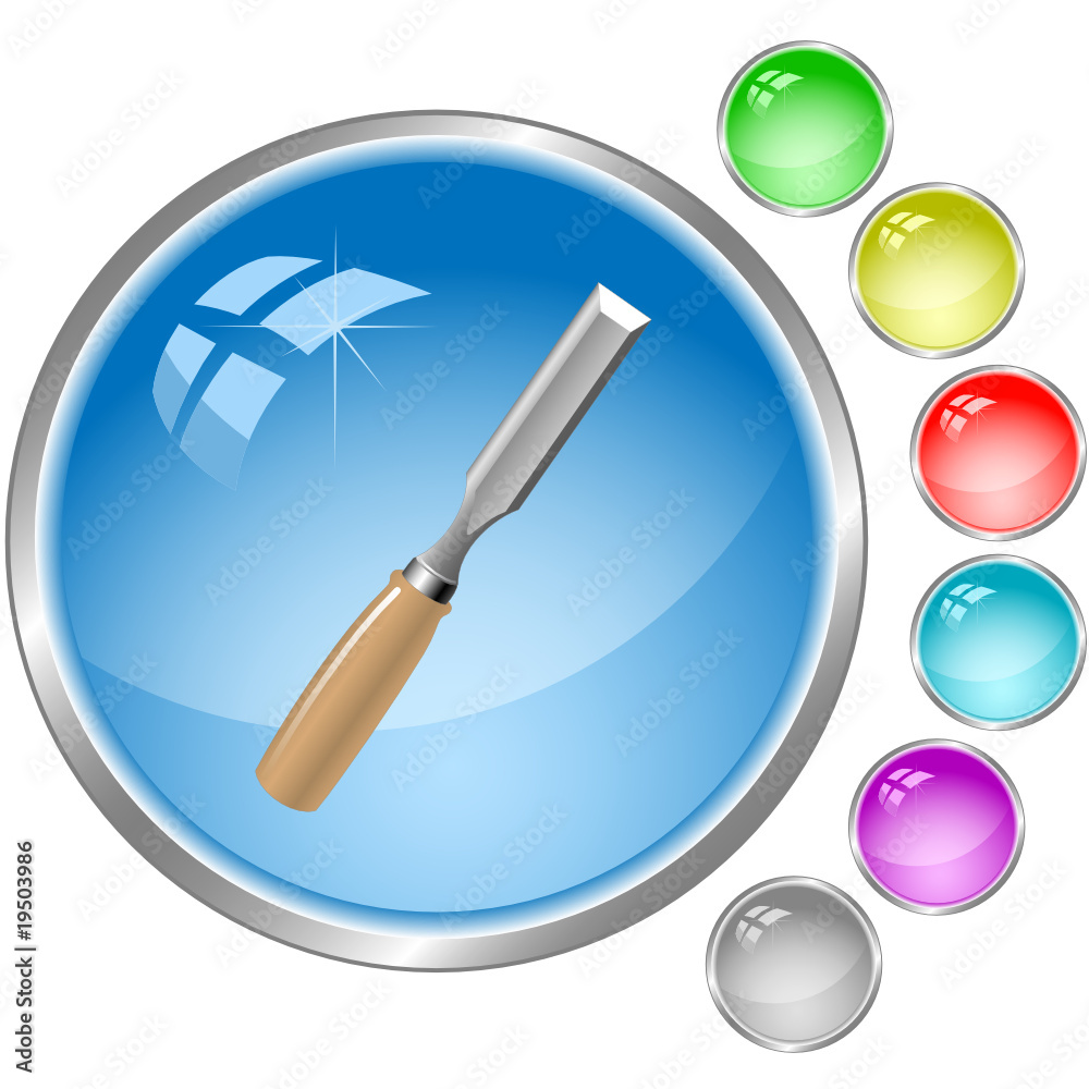 vector icon of chisel vector icon of chisel