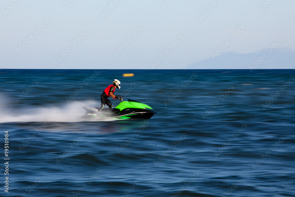 competition de scooter des mers