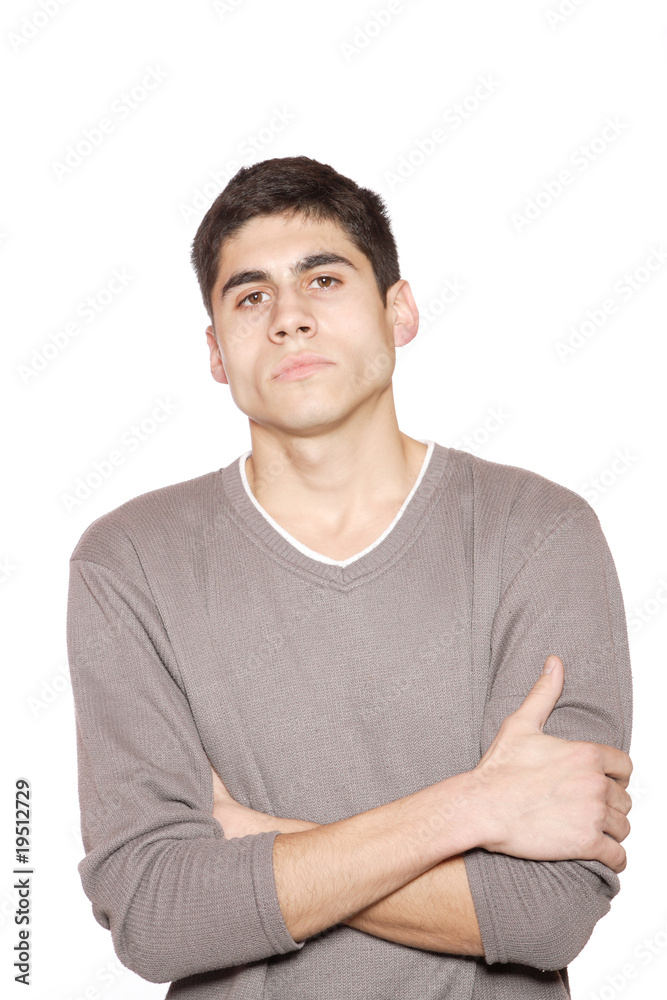 happy young casual man portrait happy young casual man portrait
