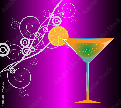 Party background. Template flyer for party