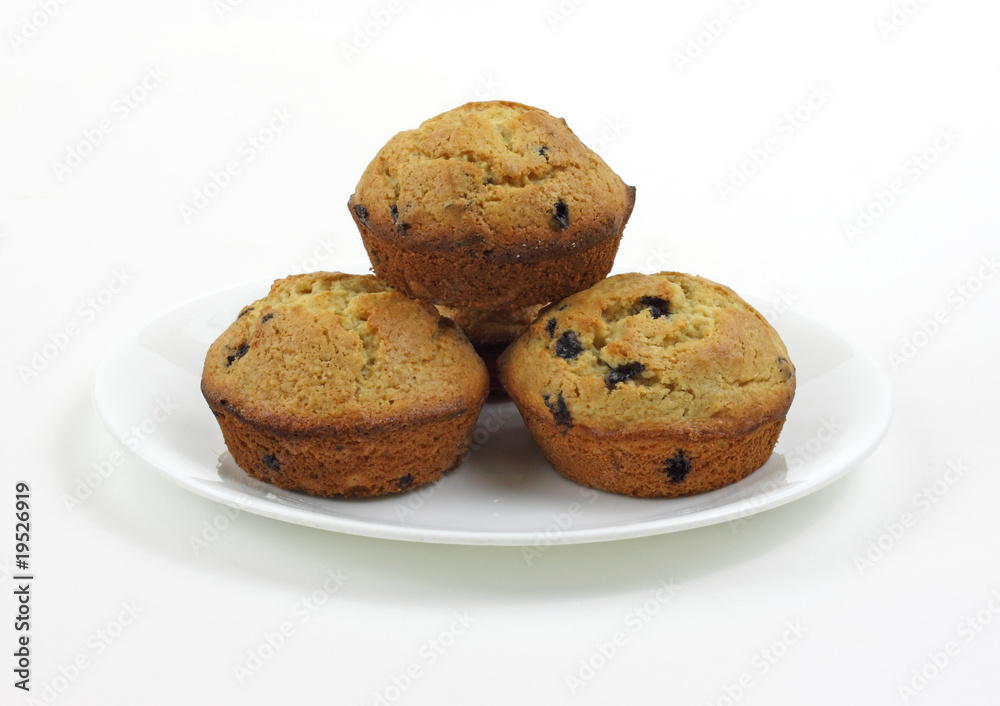 Blueberry muffins