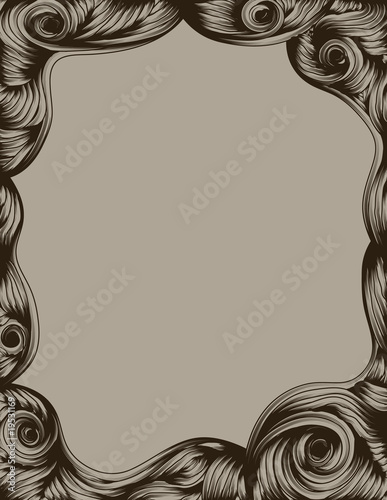 Hand Drawn ornate page border