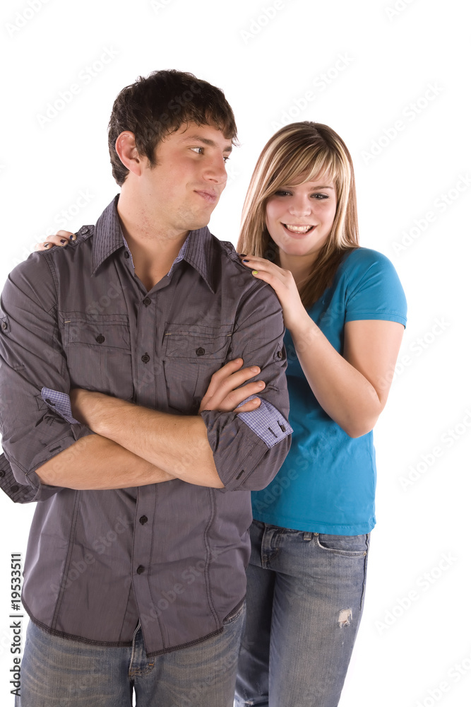 smiling couple smiling couple
