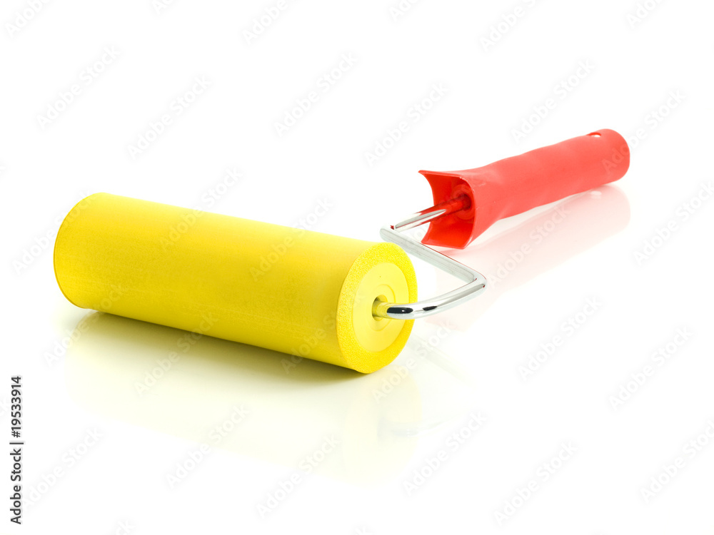 Roller over white Roller over white