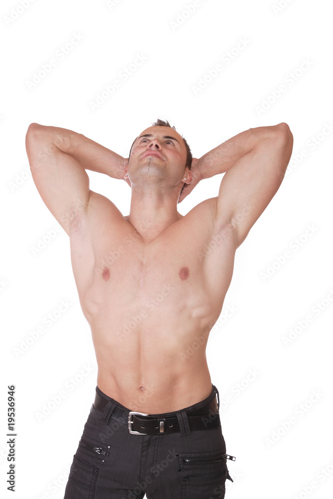 Fototapeta premium A Sexy muscular man