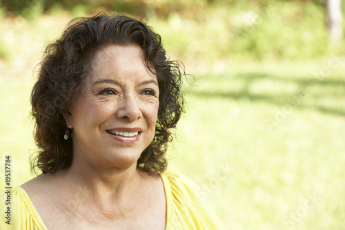 Portrait Of Smiling Senior Woman