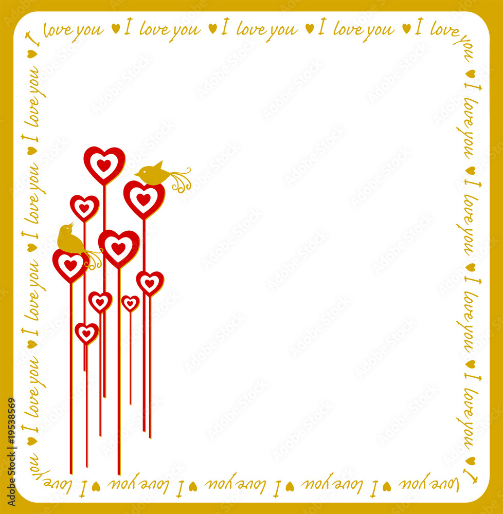 Obraz premium greeting card