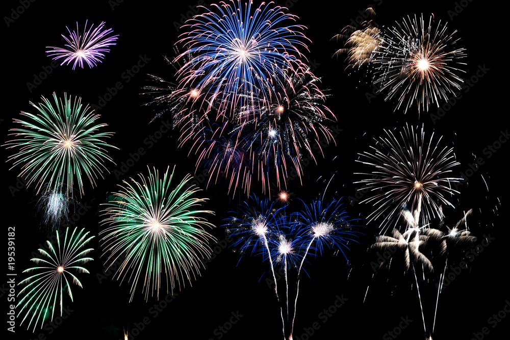 Fototapeta premium Feuerwerk