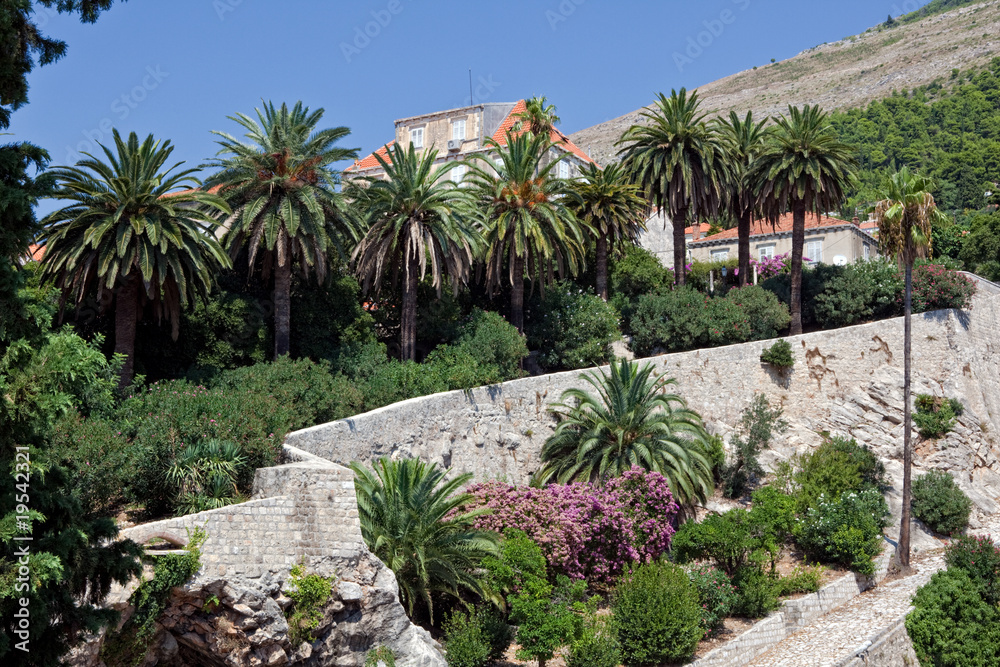 Dubrovnik old town - park