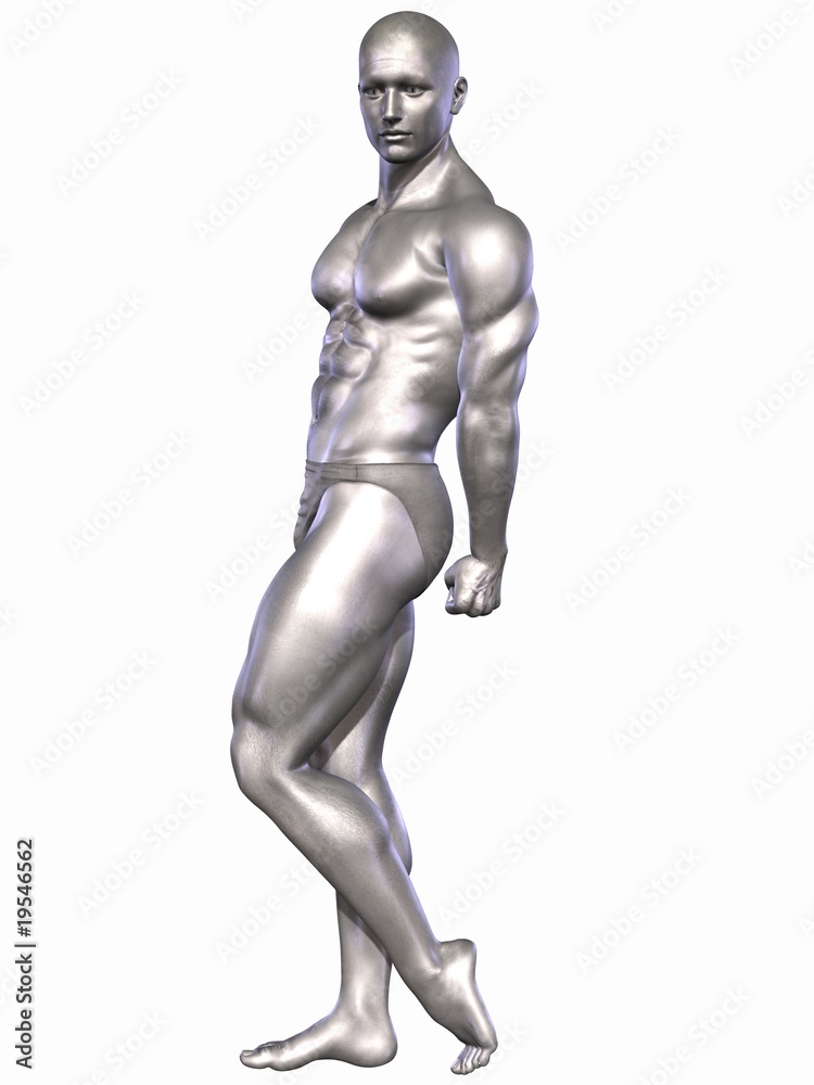 Silver Bodybuilder