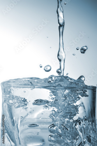 water in glass © Denis Tabler