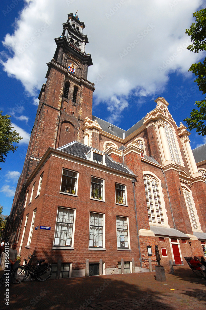 Westerkerk church in Amsterdam