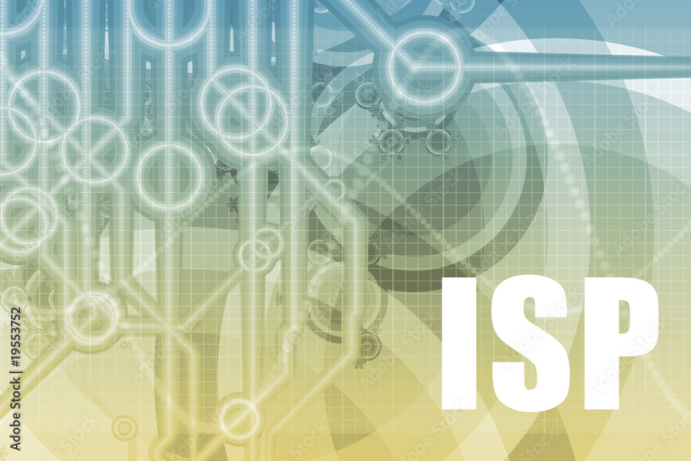 Obraz premium ISP Abstract