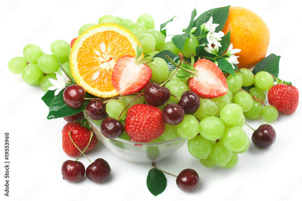 Still-life of fresh fruit Still-life of fresh fruit