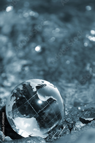 Water  stream, globe, ecology © fox17