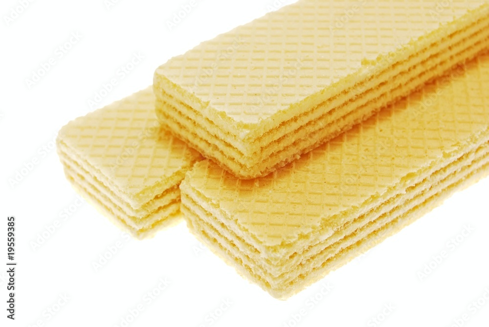 object isolated on white background food wafer object isolated on white background food wafer