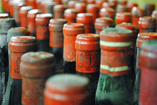Bouteilles de vin