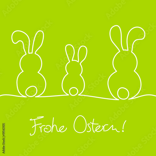 3 Osterhasen