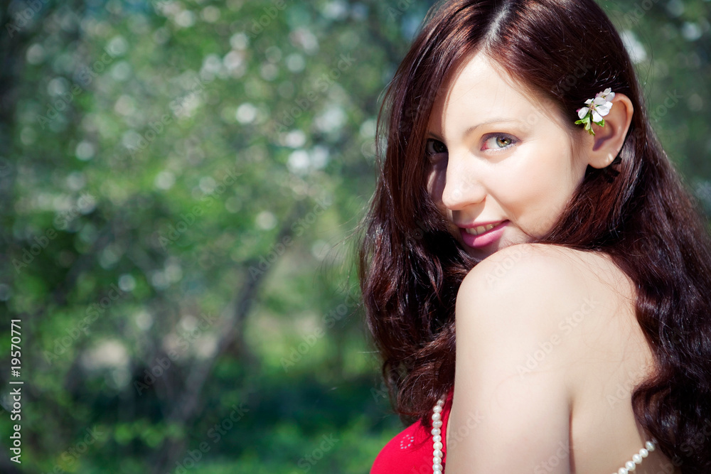 Beautiful portrait of a young sexy woman Beautiful portrait of a young sexy woman