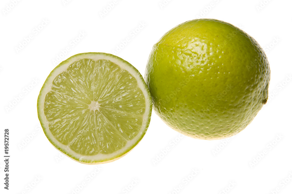 lime isolated on white background lime isolated on white background