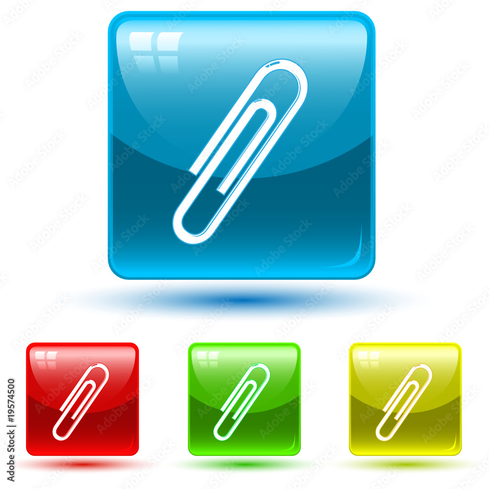 vector icon of clip vector icon of clip